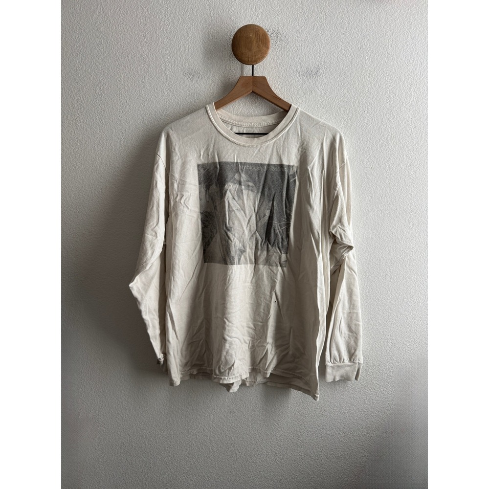 My Bloody Valentine Long Sleeve Graphic Tshirt Shoegaze Rock Band Tee